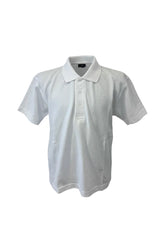 Plain White Polo Shirt