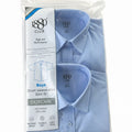 1880 Club Blue Slim Fit Shirt Twin Pack