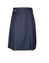 1880 Club Kickpleat Navy Skirt